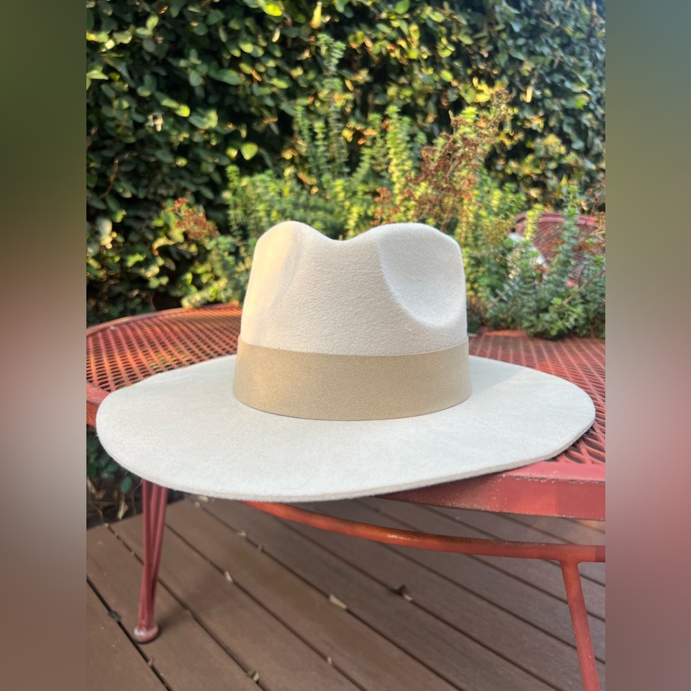 TERESSA FOGLIA x Curateur Lynn Rachel Zoe Vegan Suede Boho Rancher Felt Hat